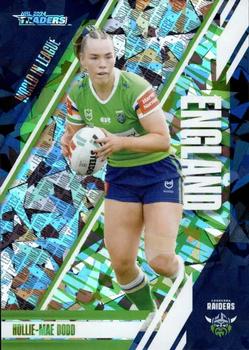 2024 NRL Traders Titanium - World In League Priority #WLP07 Hollie-Mae Dodd Front